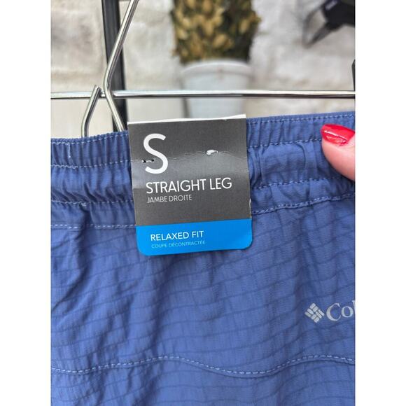 Columbia Women's Blue Straight Leg Relaxed Fit Boundless Trek Cargo Pants Size S - Picture 7 of 8